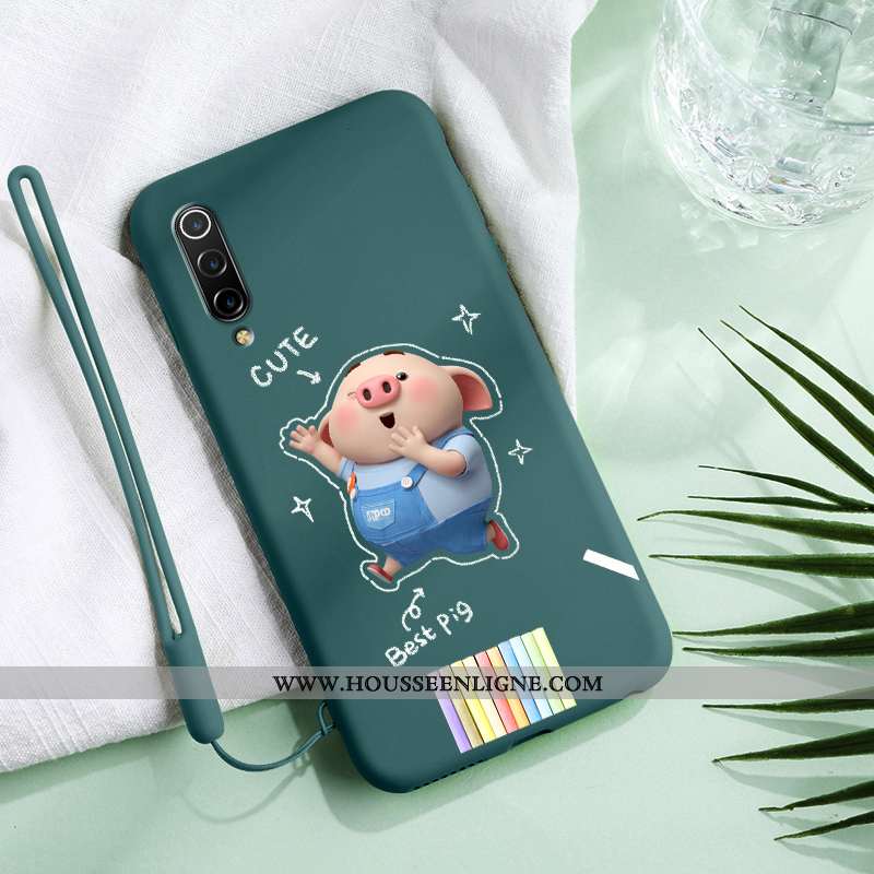 Housse Xiaomi Mi 9 Lite Charmant Ultra Silicone Créatif Net Rouge Personnalité Légère Jaune