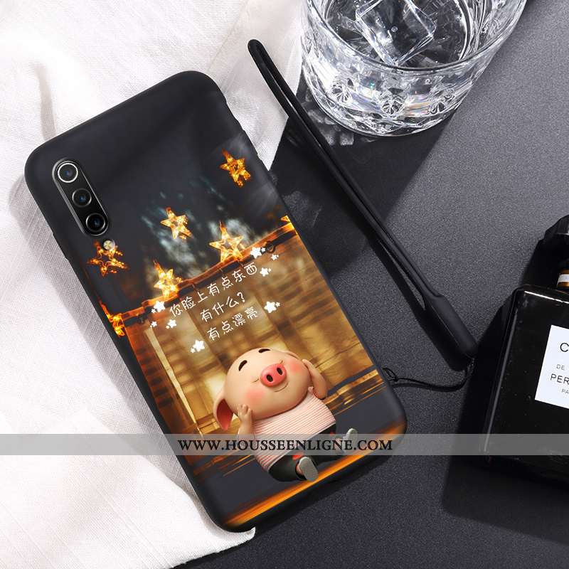 Housse Xiaomi Mi 9 Lite Charmant Ultra Silicone Créatif Net Rouge Personnalité Légère Jaune
