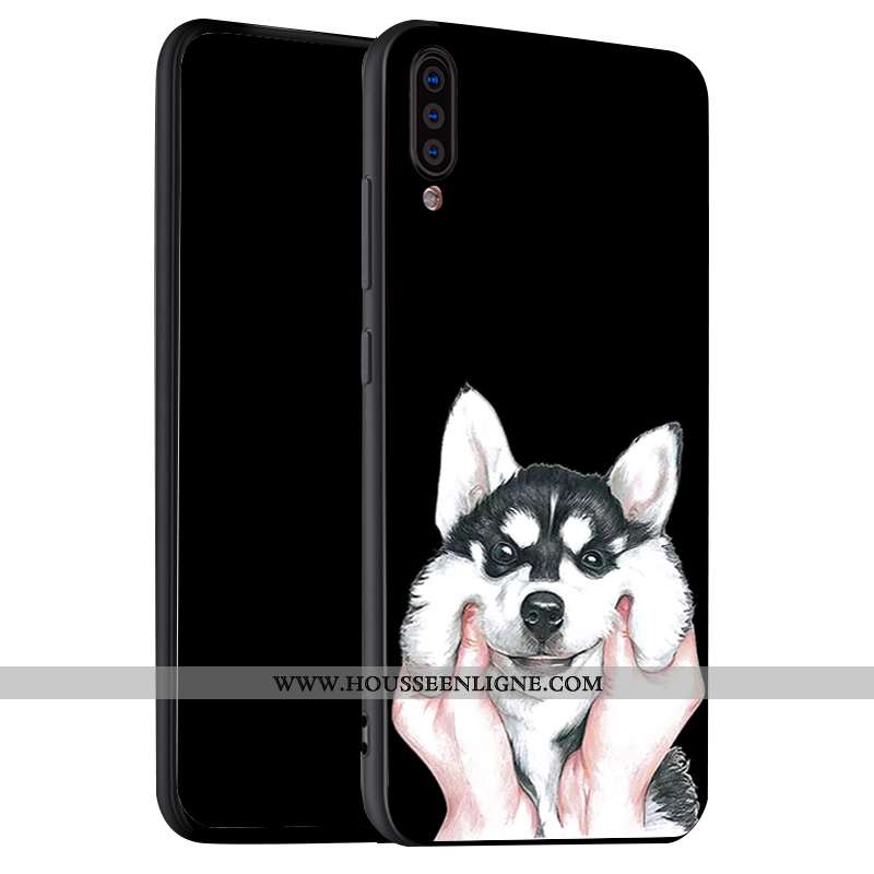 Housse Xiaomi Mi 9 Lite Dessin Animé Fluide Doux Silicone Net Rouge Téléphone Portable Mode Étui Noi