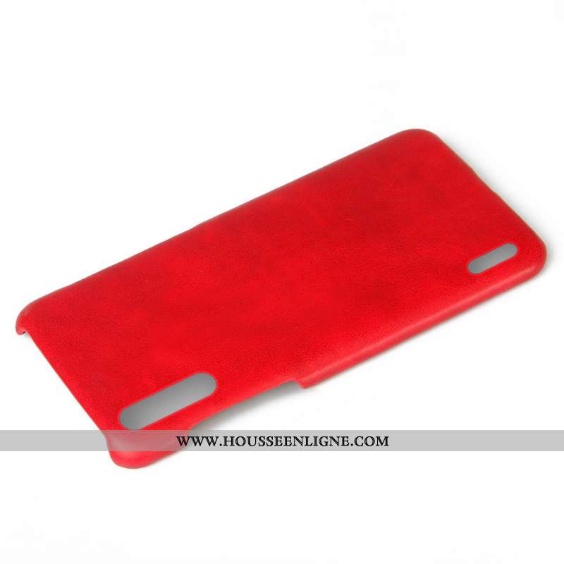 Housse Xiaomi Mi 9 Lite Délavé En Daim Cuir Petit Imperméable Téléphone Portable Gris Résistant À L'