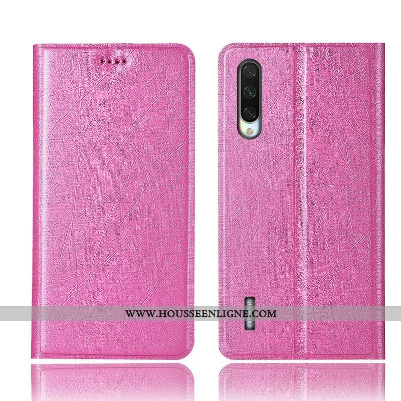Housse Xiaomi Mi 9 Lite Protection Cuir Téléphone Portable Jeunesse Étui Incassable Soie Doré