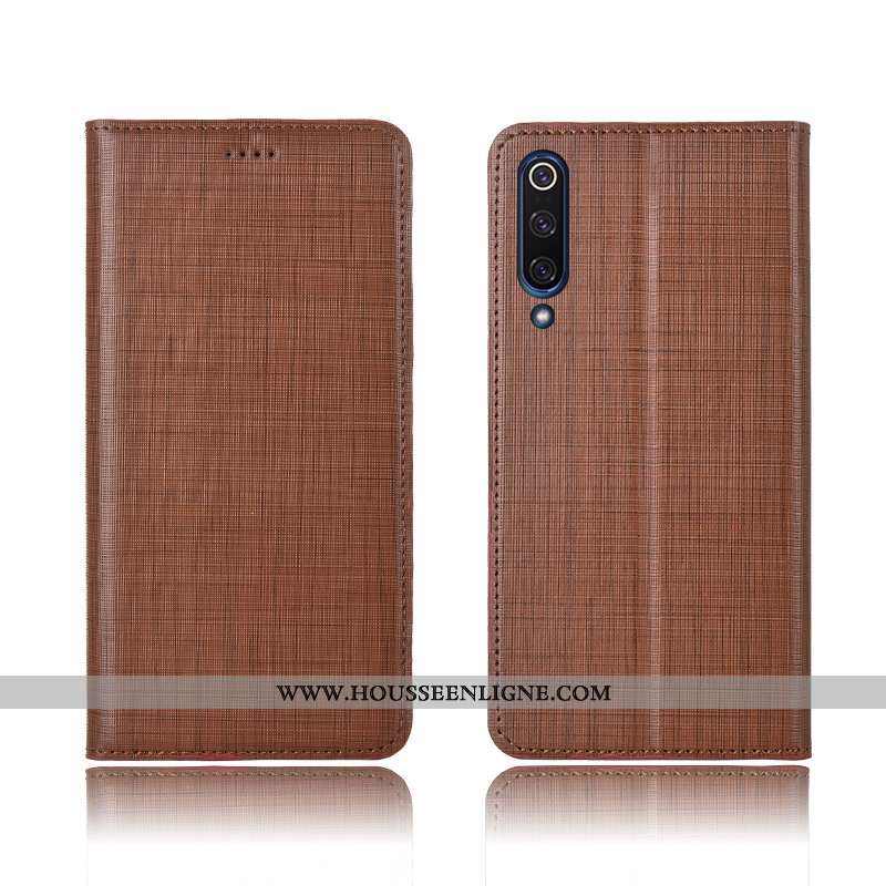 Housse Xiaomi Mi 9 Lite Silicone Protection Étui Nouveau Rouge Fluide Doux Cuir