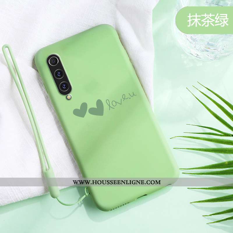 Housse Xiaomi Mi 9 Se Charmant Ultra Fluide Doux Protection Coque Amour Légère Noir