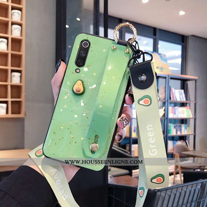 Housse Xiaomi Mi 9 Se Fluide Doux Silicone Téléphone Portable Rose Simple Incassable Modèle