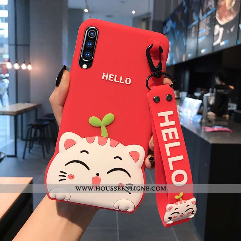 Housse Xiaomi Mi 9 Se Protection Dessin Animé Silicone Incassable Charmant Rouge Fluide Doux