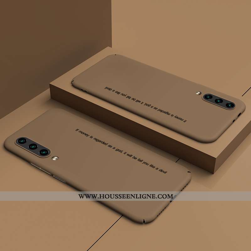 Housse Xiaomi Mi 9 Se Protection Délavé En Daim Petit Bleu Difficile Légère Simple