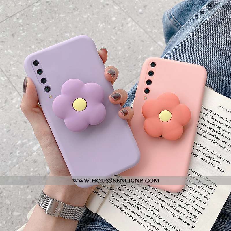 Housse Xiaomi Mi 9 Se Silicone Protection Coque Incassable Fluide Doux Petit Téléphone Portable Rose