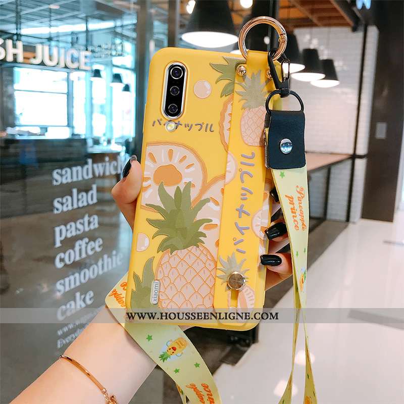Housse Xiaomi Mi 9 Se Tendance Silicone Téléphone Portable Protection Petit Étui Créatif Jaune