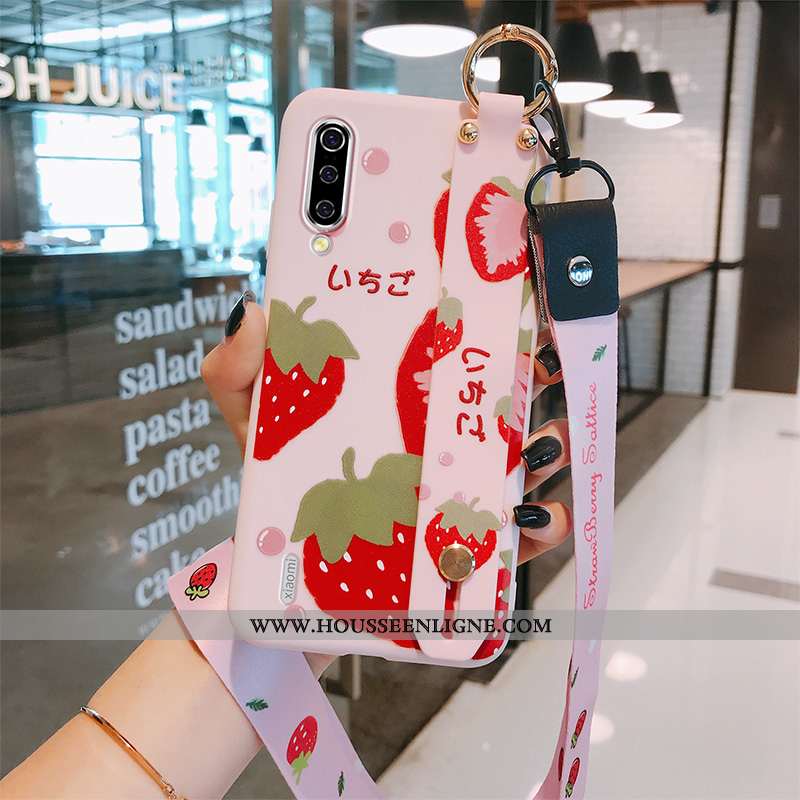 Housse Xiaomi Mi 9 Se Tendance Silicone Téléphone Portable Protection Petit Étui Créatif Jaune