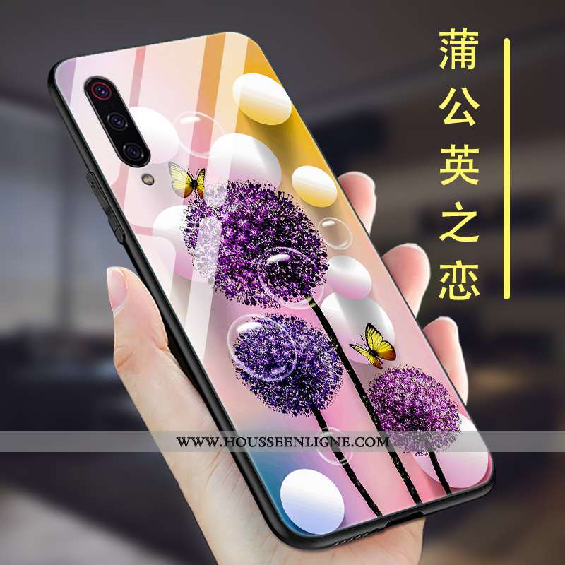 Housse Xiaomi Mi 9 Se Ultra Tendance Tout Compris Nouveau Silicone Créatif Simple Noir
