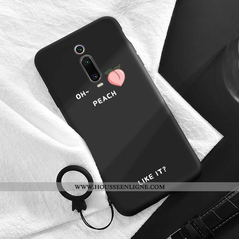 Housse Xiaomi Mi 9t Créatif Charmant Téléphone Portable Vent Silicone Net Rouge Fluide Doux Bleu