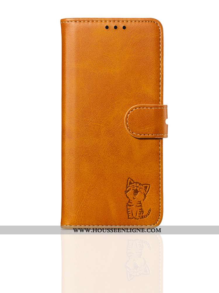 Housse Xiaomi Mi 9t Cuir Petit Rouge Coque Incassable Étui Téléphone Portable