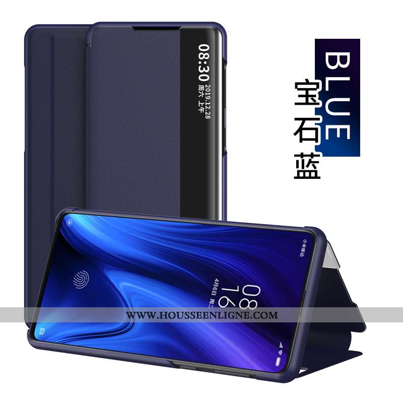 Housse Xiaomi Mi 9t Cuir Protection Noir Étui Téléphone Portable Incassable Tout Compris