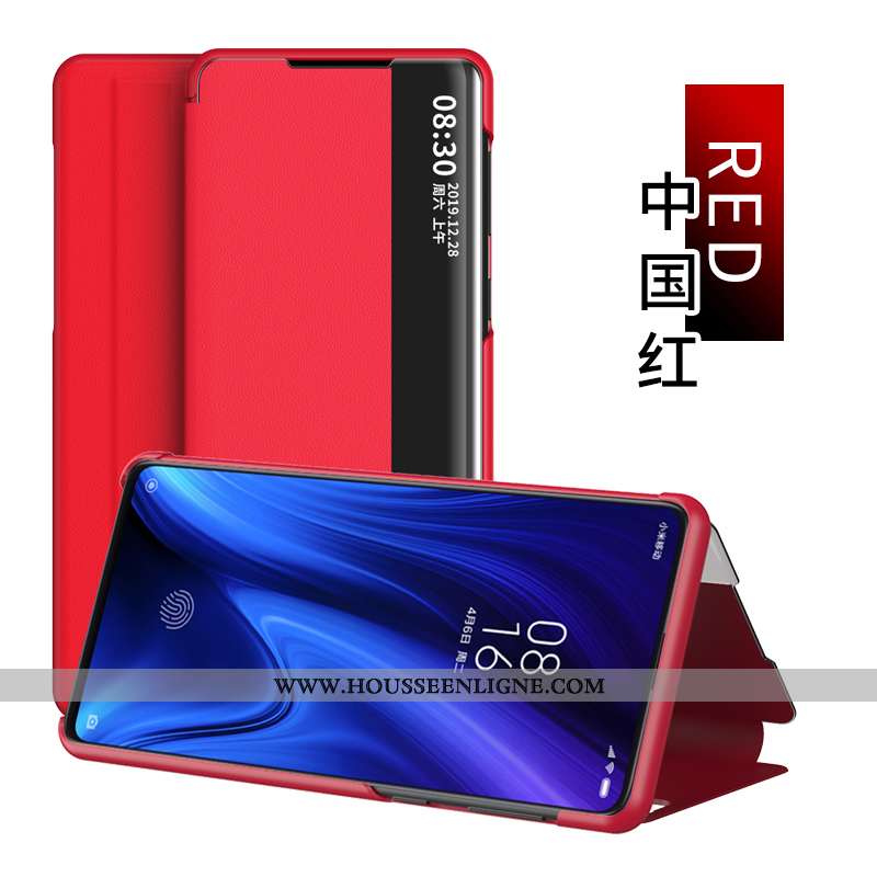Housse Xiaomi Mi 9t Cuir Protection Noir Étui Téléphone Portable Incassable Tout Compris