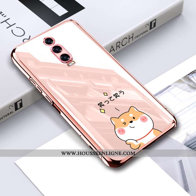 Housse Xiaomi Mi 9t Dessin Animé Charmant Téléphone Portable Petit Rouge Incassable Étui Rose
