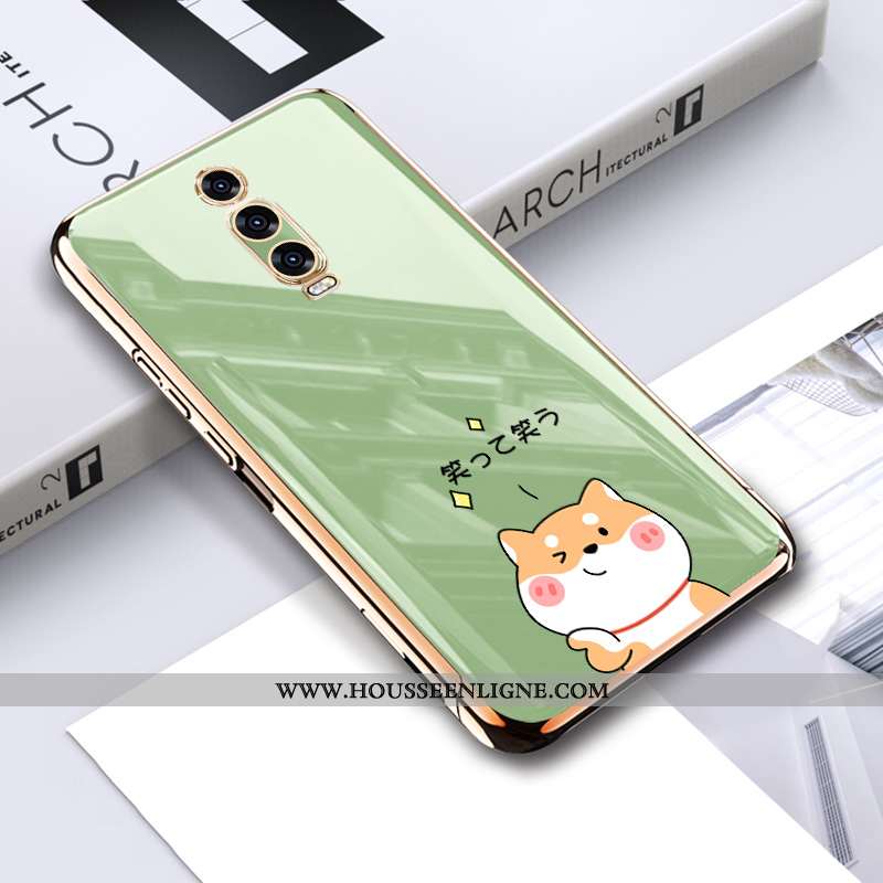 Housse Xiaomi Mi 9t Dessin Animé Charmant Téléphone Portable Petit Rouge Incassable Étui Rose