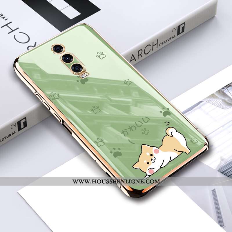 Housse Xiaomi Mi 9t Dessin Animé Charmant Téléphone Portable Petit Rouge Incassable Étui Rose