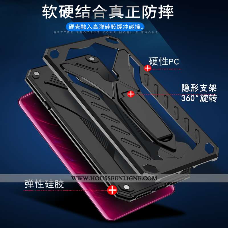 Housse Xiaomi Mi 9t Délavé En Daim Créatif Étui Téléphone Portable Protection Petit Tendance Rouge
