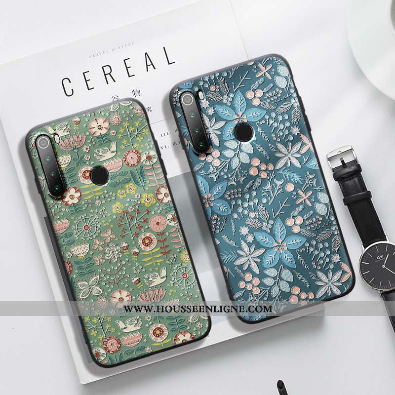 Housse Xiaomi Mi 9t Gaufrage Tendance Coque Petit Rouge Dimensionnel Grand Verte