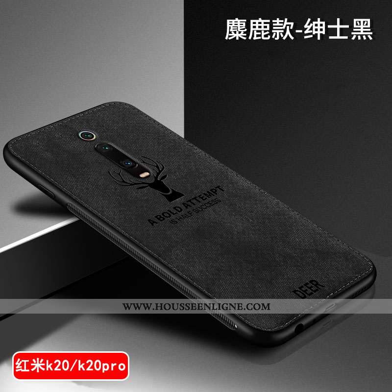 Housse Xiaomi Mi 9t Personnalité Créatif Téléphone Portable Ultra Petit Coque Silicone Rouge