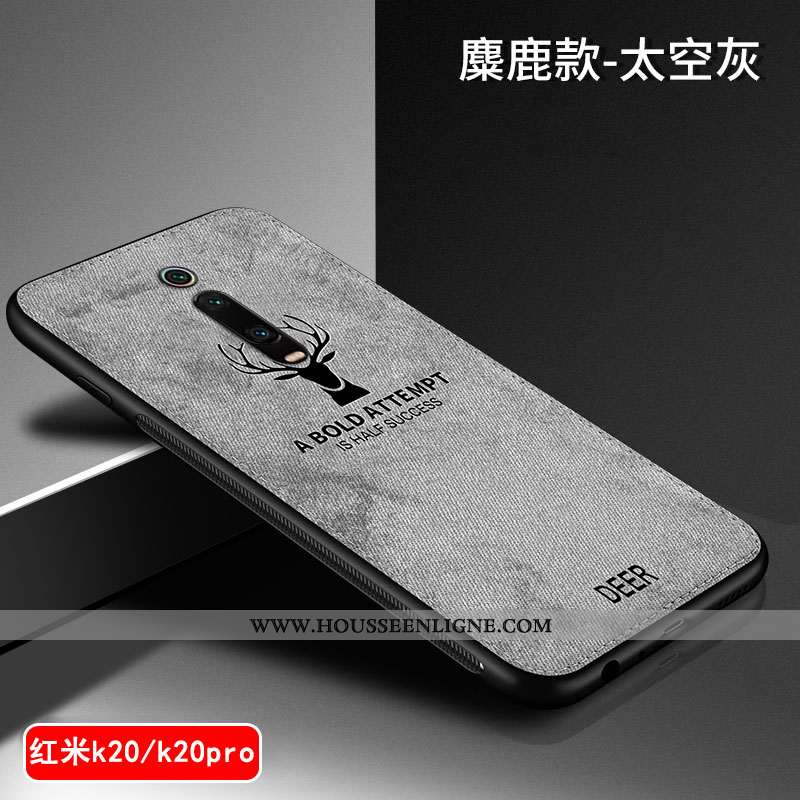 Housse Xiaomi Mi 9t Personnalité Créatif Téléphone Portable Ultra Petit Coque Silicone Rouge
