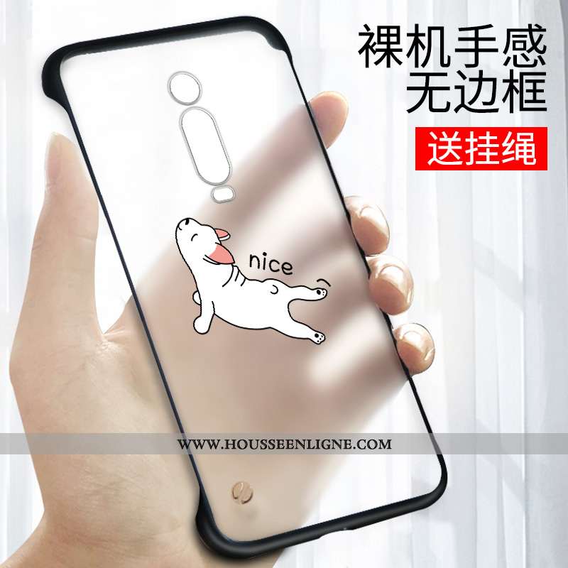 Housse Xiaomi Mi 9t Pro Créatif Dessin Animé Étui Silicone Nouveau Rouge Simple Noir