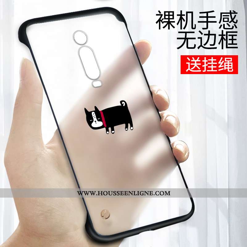 Housse Xiaomi Mi 9t Pro Créatif Dessin Animé Étui Silicone Nouveau Rouge Simple Noir