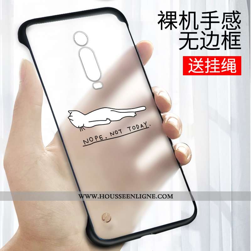Housse Xiaomi Mi 9t Pro Créatif Dessin Animé Étui Silicone Nouveau Rouge Simple Noir