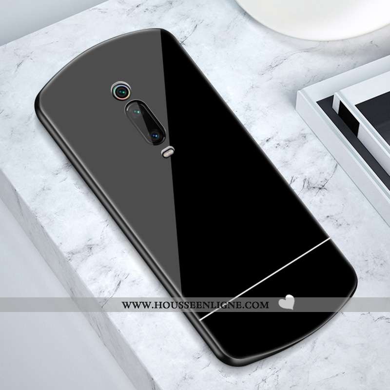 Housse Xiaomi Mi 9t Pro Créatif Protection Téléphone Portable Étui Incassable Personnalité Rouge Bla