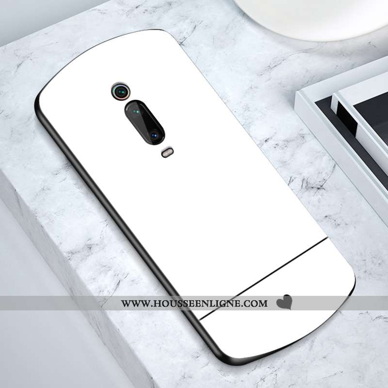 Housse Xiaomi Mi 9t Pro Créatif Protection Téléphone Portable Étui Incassable Personnalité Rouge Bla