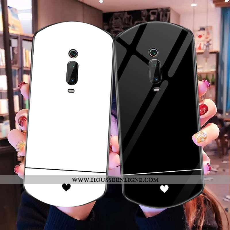 Housse Xiaomi Mi 9t Pro Créatif Protection Téléphone Portable Étui Incassable Personnalité Rouge Bla