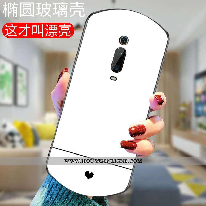 Housse Xiaomi Mi 9t Pro Créatif Protection Téléphone Portable Étui Incassable Personnalité Rouge Bla