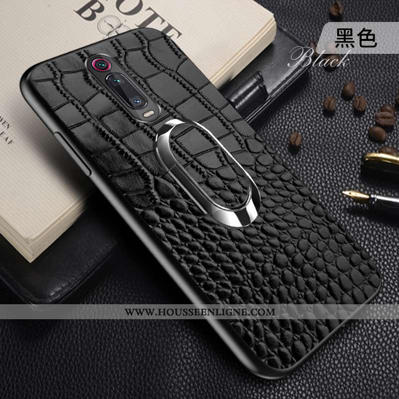 Housse Xiaomi Mi 9t Pro Cuir Personnalité Business Incassable Téléphone Portable Créatif Véritable L