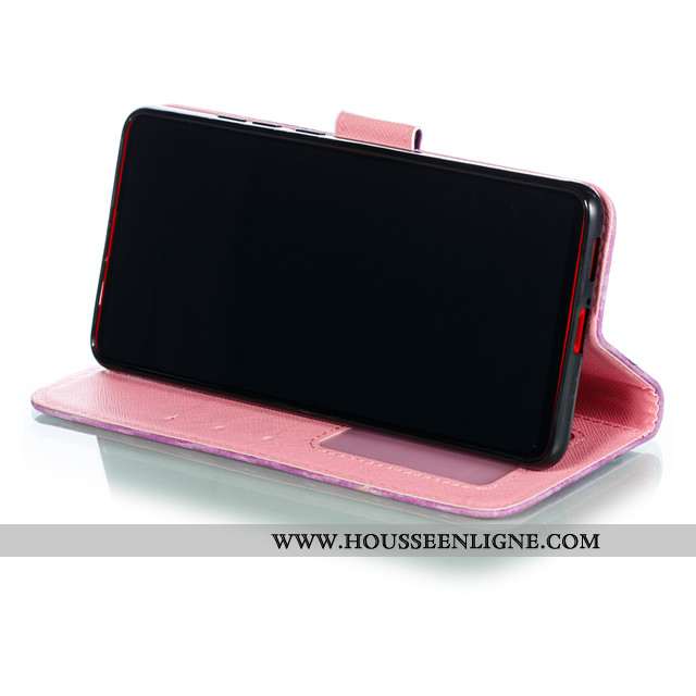 Housse Xiaomi Mi 9t Pro Cuir Silicone Incassable Peinture Tout Compris Rose Coque