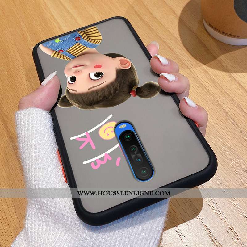 Housse Xiaomi Mi 9t Pro Délavé En Daim Personnalité Incassable Difficile Téléphone Portable Net Roug