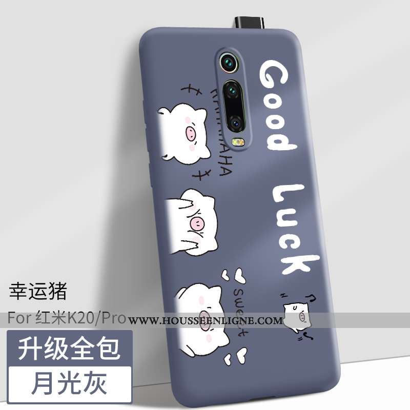 Housse Xiaomi Mi 9t Pro Fluide Doux Silicone Incassable Coque Délavé En Daim Téléphone Portable Vert