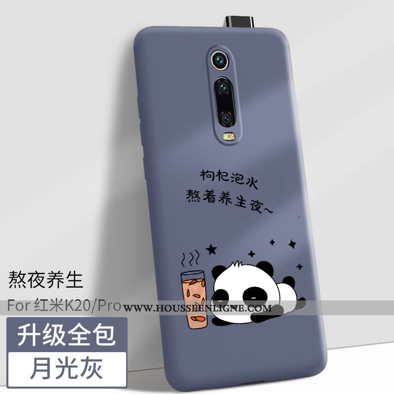 Housse Xiaomi Mi 9t Pro Fluide Doux Silicone Incassable Coque Délavé En Daim Téléphone Portable Vert