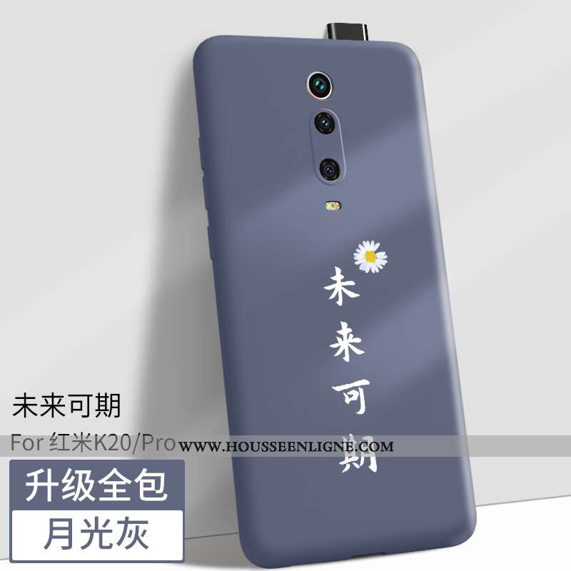 Housse Xiaomi Mi 9t Pro Fluide Doux Silicone Incassable Coque Délavé En Daim Téléphone Portable Vert
