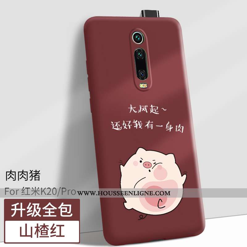 Housse Xiaomi Mi 9t Pro Fluide Doux Silicone Incassable Coque Délavé En Daim Téléphone Portable Vert