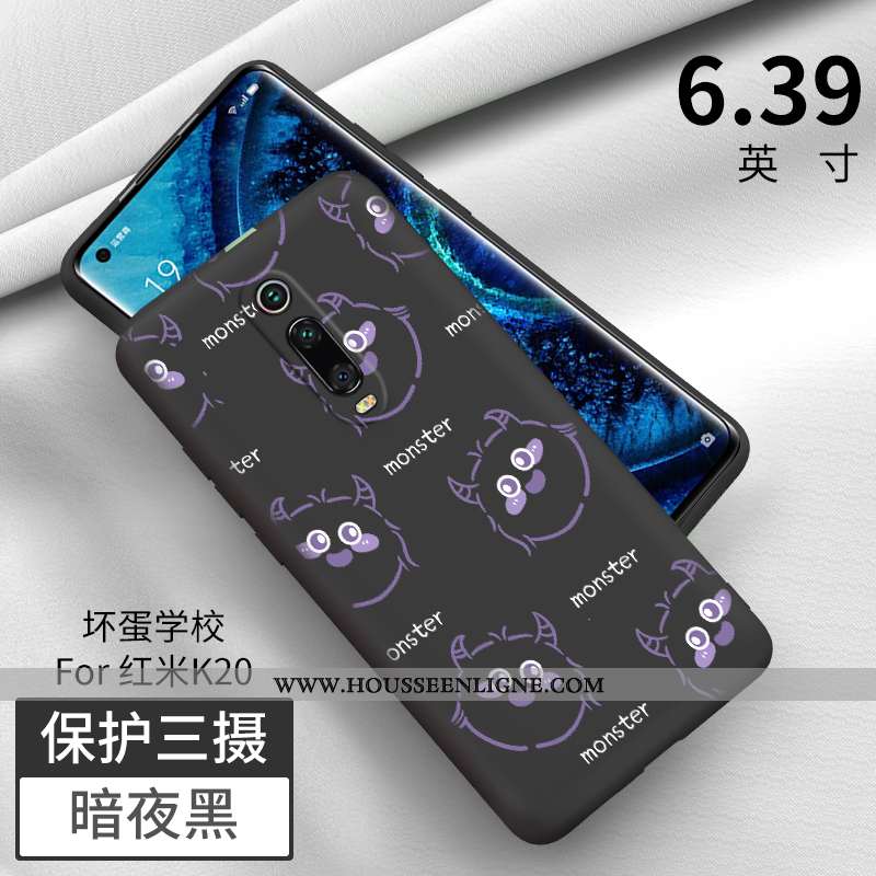 Housse Xiaomi Mi 9t Pro Fluide Doux Silicone Incassable Coque Délavé En Daim Téléphone Portable Vert