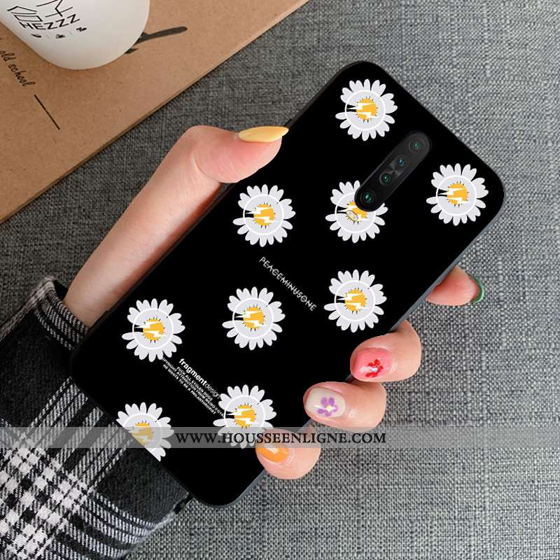 Housse Xiaomi Mi 9t Pro Fluide Doux Silicone Étui Rouge Coque Tendance Amoureux Noir
