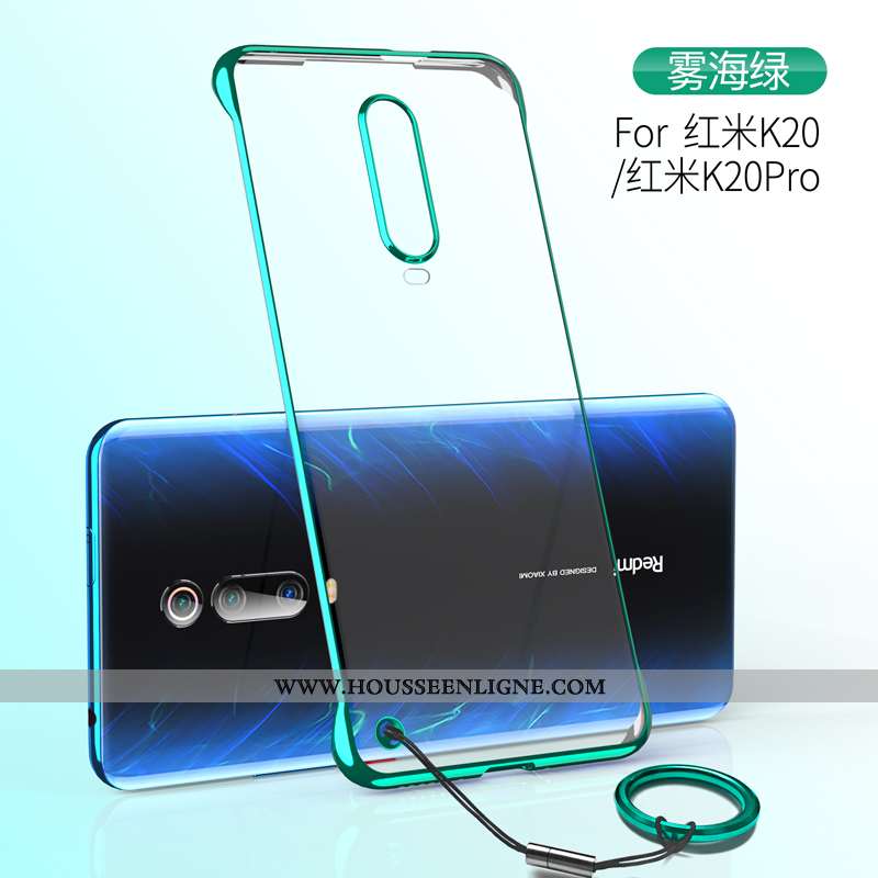 Housse Xiaomi Mi 9t Pro Légère Protection Respirant Incassable Transparent Border Placage Noir