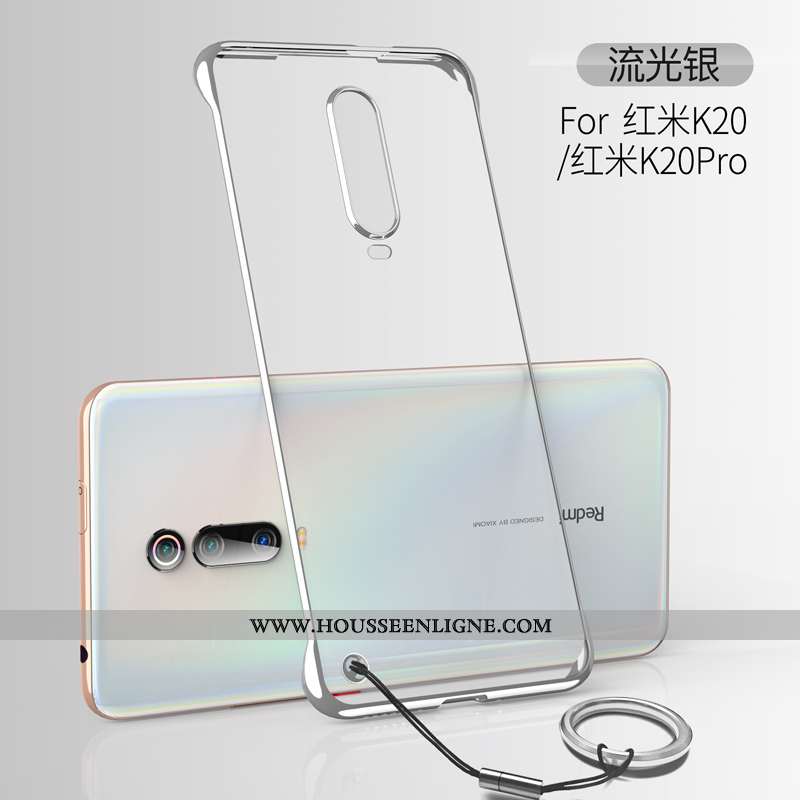 Housse Xiaomi Mi 9t Pro Légère Protection Respirant Incassable Transparent Border Placage Noir