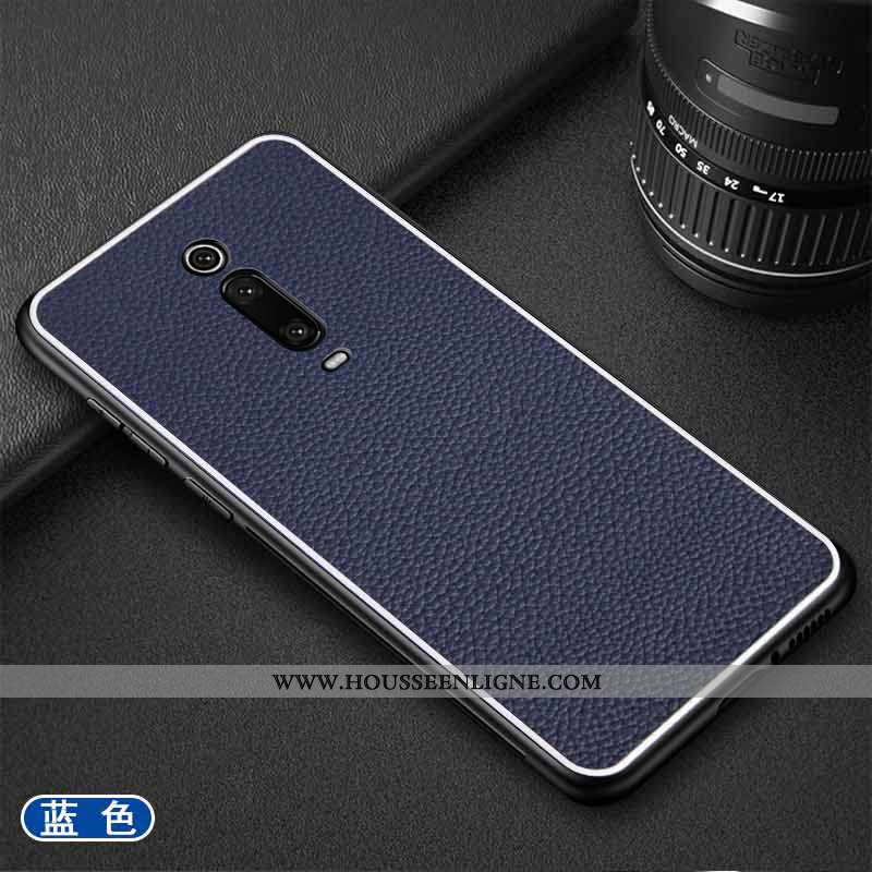 Housse Xiaomi Mi 9t Pro Mode Protection Légère Fluide Doux Étui Incassable Modèle Fleurie Noir