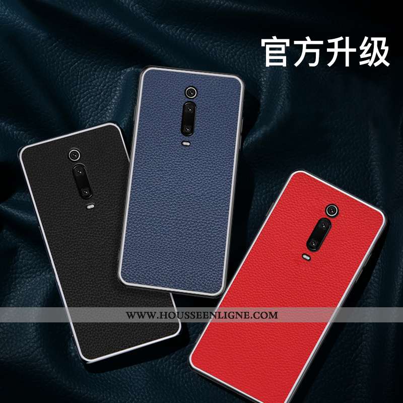 Housse Xiaomi Mi 9t Pro Mode Protection Légère Fluide Doux Étui Incassable Modèle Fleurie Noir