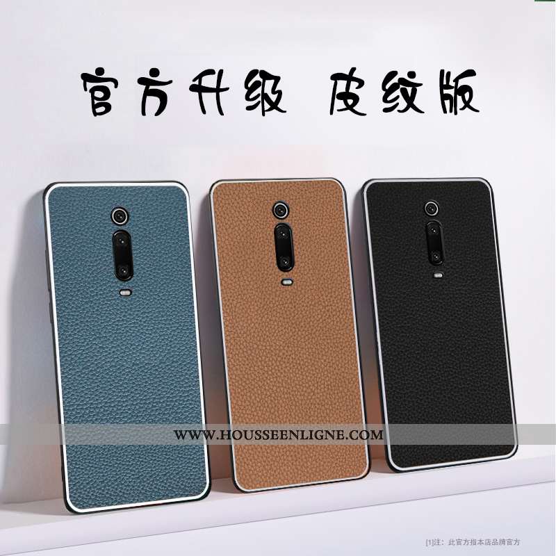 Housse Xiaomi Mi 9t Pro Mode Protection Légère Fluide Doux Étui Incassable Modèle Fleurie Noir