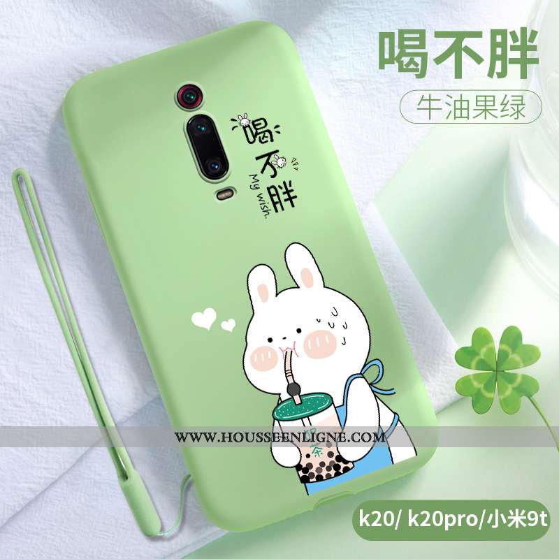 Housse Xiaomi Mi 9t Pro Personnalité Créatif Charmant Silicone Coque Rouge Délavé En Daim Gris