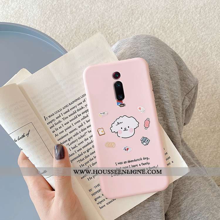Housse Xiaomi Mi 9t Pro Personnalité Dessin Animé Silicone Chiens Protection Tout Compris Téléphone 