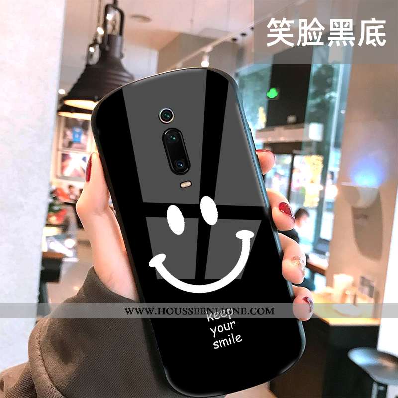 Housse Xiaomi Mi 9t Pro Protection Verre Mode Créatif Net Rouge Téléphone Portable Rouge