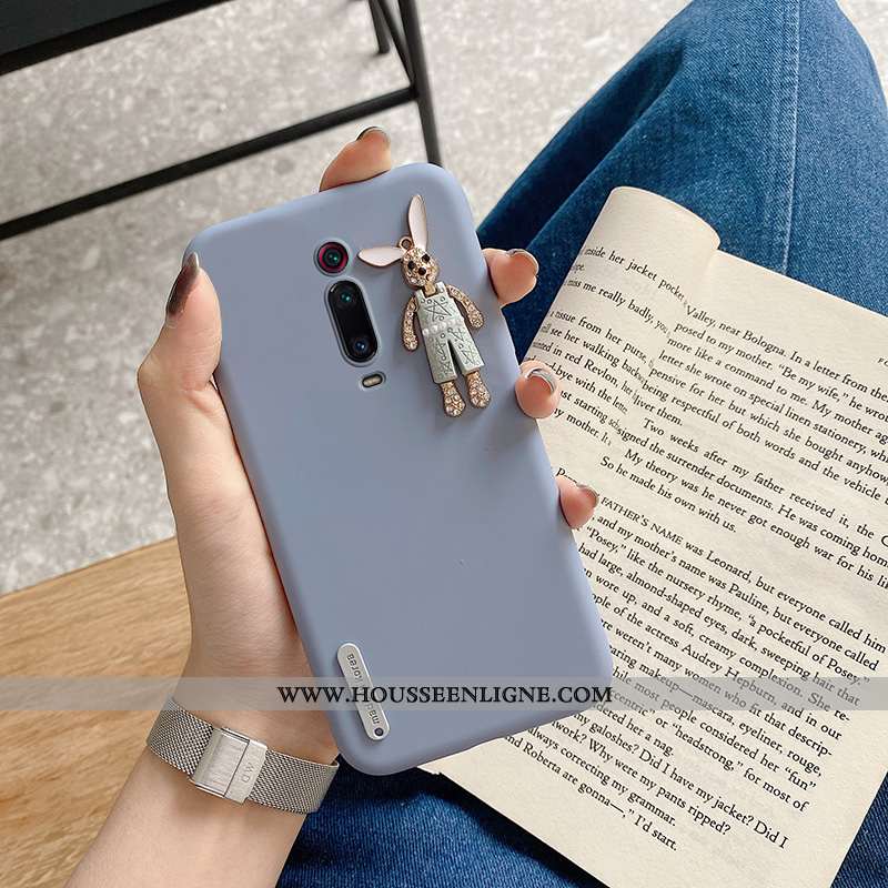 Housse Xiaomi Mi 9t Pro Silicone Protection Téléphone Portable Coque Étui Fluide Doux Rouge Rose